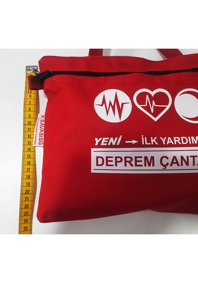 Savasisg Deprem Çantası Yeni İlkyardım Kiti
