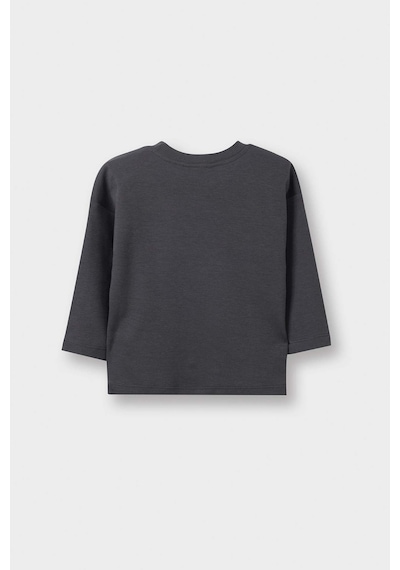 Defacto Erkek Bebek Oversize Geniş Kalıp Bisiklet Yaka Slogan Baskılı Uzun Kollu Tişört G6136a526spar126 Antrasit-ar126 Defacto Erkek Bebek Oversize Geniş Kalıp Bisiklet Yaka Slogan Baskılı Uzun Kollu Tişört G6136a526spar126 Antrasit-ar126