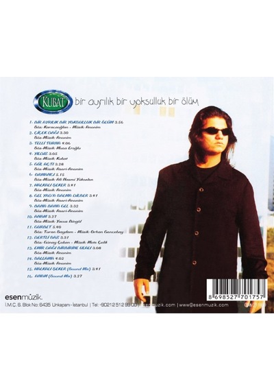 Kubat - Bir Ayrılık Bir Yoksulluk Bir Ölüm (Cd)