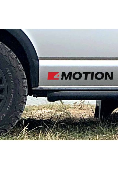 4 Motion Sticker 2 Adet - Araba Oto Araç Pickup Sticker - 00600 50x6 Cm