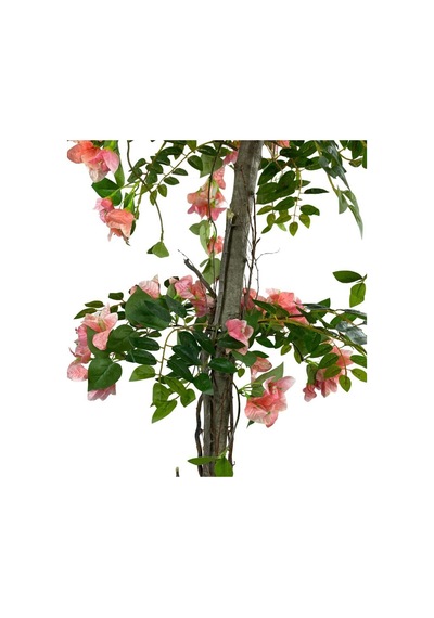 Yapay Ağaç Pembe Begonvil Ağacı 120Cm Doğal Salex Dallı