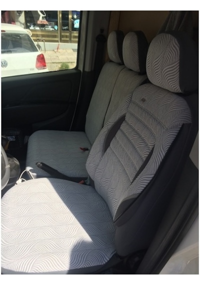 Fiat Doblo Cargo 2015-2021 Koltuk Kılıfı 2+1 Araca Özel 1. Kalite (139314288)