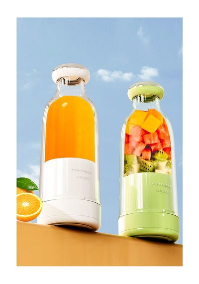 Wrapsol Smoothie Blender 300ml Beyaz