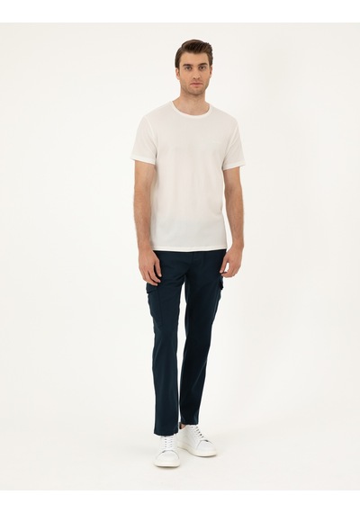 Pierre Cardin Erkek Lacivert Pantolon Kanvas-chino 50285536-vr033 Lacivert