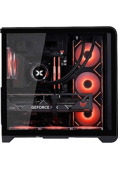 Xperion Acheron R7-7800X3D 32 GB 1 TB M2 SSD RTX5080 Free Dos Masaüstü Oyuncu Bilgisayarı