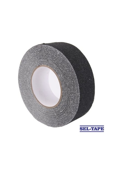 Merdiven Ve Zemin Kaydırmaz Kaymaz Bant Siyah 50Mm X 25Mt