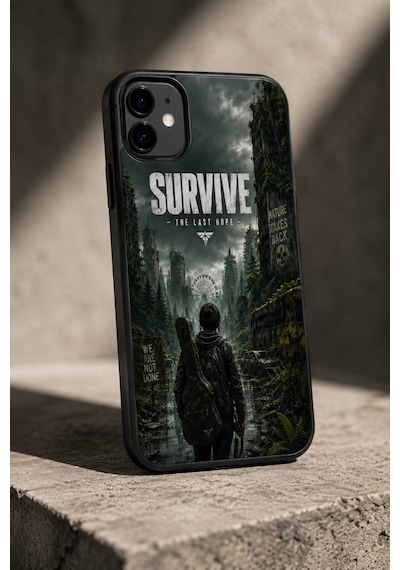 Kıyamet Sonrası Hayatta Kalma Temalı Telefon Kılıfı Survive Tasarım Baskılı Silikon Kılıf Darbeye Dayanıklı Tüm Telefon Modellerine Uyumlu Bordo Kıyamet Sonrası Hayatta Kalma Temalı Telefon Kılıfı Survive Tasarım Baskılı Silikon Kılıf Darbeye Dayanıklı Tüm Telefon Modellerine Uyumlu Bordo