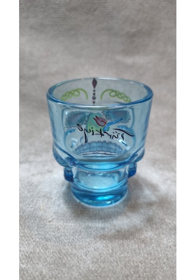Kuru Kafa Shot Bardak Mavi