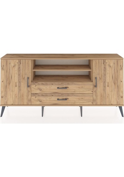 Arges Konsol 4 Raflı 2 Çekmeceli 2 Kapaklı 176x30x83 Çam-çam/çam Çam/çam Arges Konsol 4 Raflı 2 Çekmeceli 2 Kapaklı 176x30x83 Çam-çam/çam Çam/çam