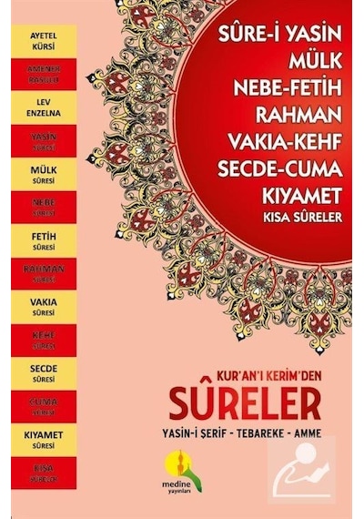 Kuran-ı Kerimden Sureler Büyük Boy: Yasin-i Şerif - Tebareke - Amme- Medine Yayıncılık