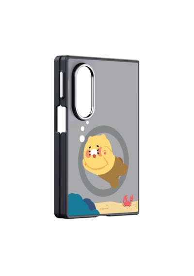 Samsung Galaxy Uyumlu Z Fold8 Aynalı Magnet Kılıf (Kakao Friends)