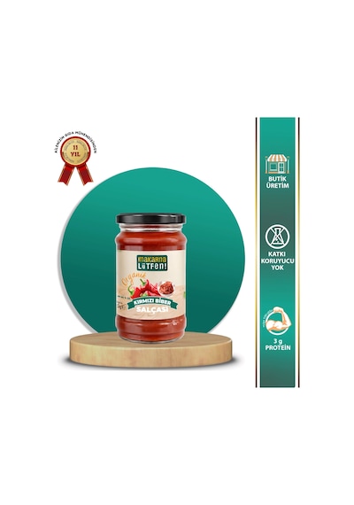 Makarna Lütfen! Organik Kırmızı Biber Salçası 300 G