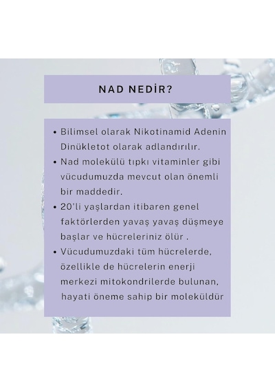 Göz Çevresi Kremi Kırışıklık Ve Koyu Halka Karşıtı 15 Ml Nad+ Matrixyl3000, Caffeine,hyalüronik Asit