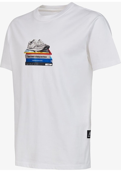 New Balance Erkek Beyaz T-shirt Mnt1415-wt Beyaz