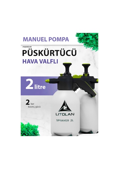 2 Lt Premium Püskürtücü Pompası İlaçlama, Sulama, Temizleme