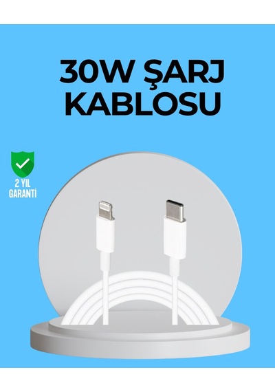 Dayanıklı Tpe Lightning Kablo 30w Hızlı Şarj Ve Veri Transferi Diğer