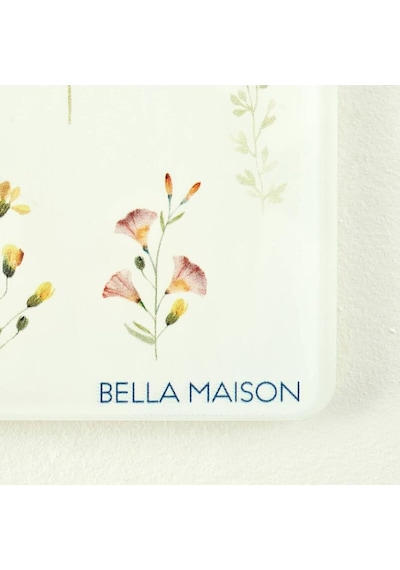 Bella Maison Flores Cam Kesme Tahtası 35x25 Cm Diğer