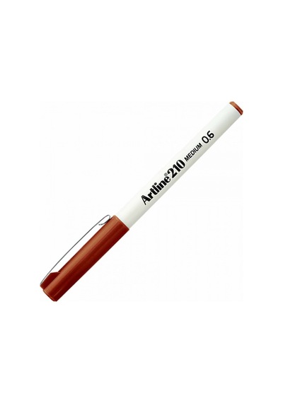 Artline Ek-210N Keçe Uçlu Kalem 0.6Mm Kahverengi 1Li
