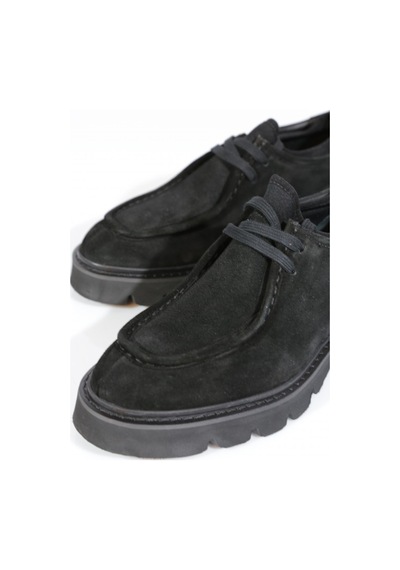 Dgn 108 Erkek Loafer Ayakkabi Siyah Süet