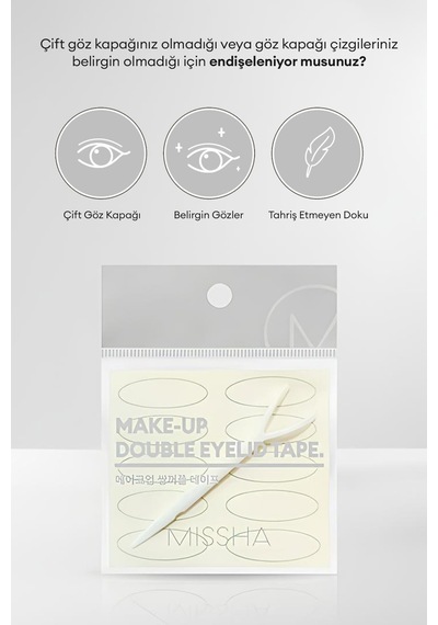 Missha Make-up Double Eyelid Tape Göz Kapağı Yapıştırma Bandı 2 Adet