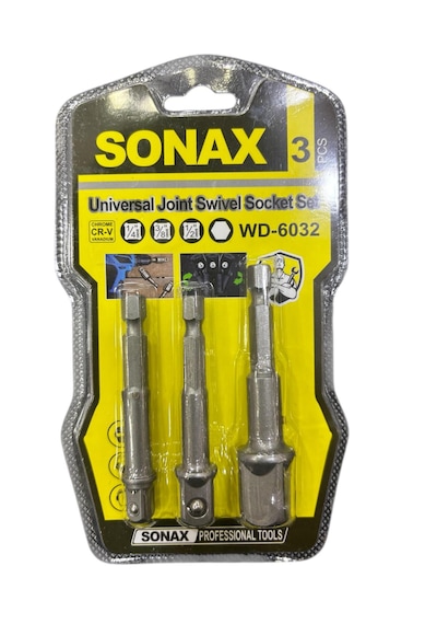 Hex Lokma Adaptör Seti 3lü