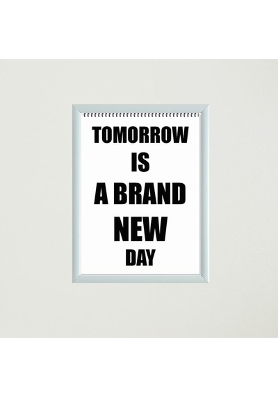 Tomorrow Çerçeveli Poster Tablo