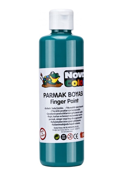 Nova Color Parmak Boyası Yeşil 250 Gr Nc-444 Çok Renkli