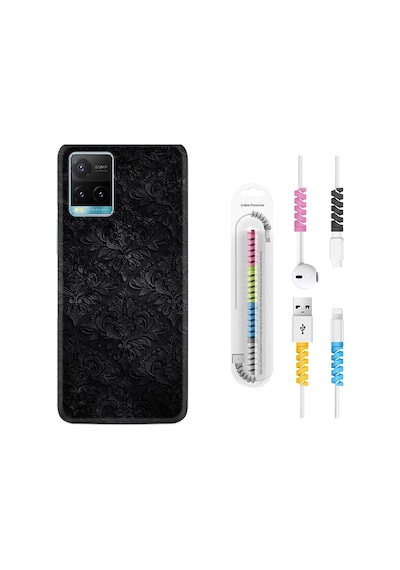 Vivo Y21 Kılıf Kablo Koruyuculu Şekiller 2 1881