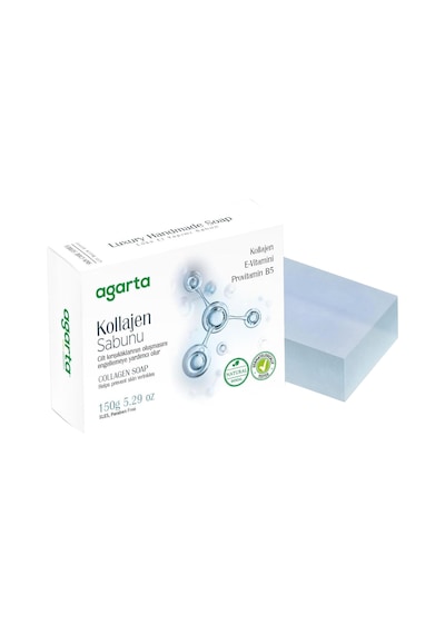Agarta El Yapımı Doğal Sabun 150gr Kollajen 3 Lü Set Kollejen