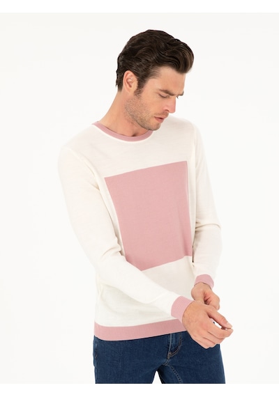 Cacharel Erkek Pudra Kazak /triko 50271747-vr042 Pembe