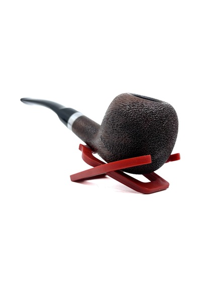 Dapper Bent Apple Briar Gül Kökü 9 Mm Filtreli El Yapımı Pipo - 3572