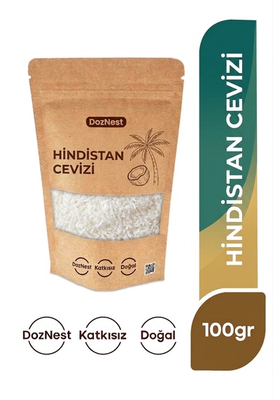 Doznest Yağı Azaltılmış Hindistan Cevizi 100 Gr Fit Tarifler, Tatlılar Ve Smoothieler İçin Doğal Lezzet