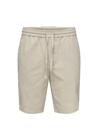 Only & Sons Onslınus 0007 Cot Lın Shorts Noos Erkek Gri Şort - 22024967 Gri