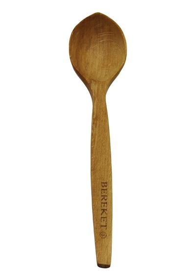 Taraklı Trk-318 Yağlı Parlak Ahşap Kaşık No-3 Bereket Askılık Poşetli - 10'li Paket Diğer