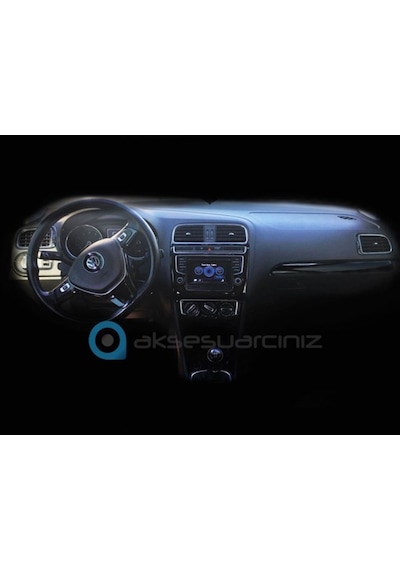 Meriç Volkswagen Polo Piano Black Kaplama 19 Parça 2014-› (530157936)