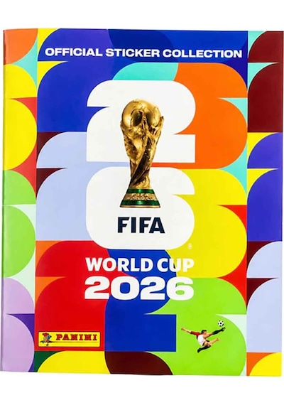 Panini Fıfa World Cup 2026 Sticker Albümü Resmi Dünya Kupası Koleksiyon Albümü