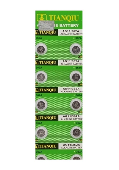 Tıanqıu Ag11 Lr721/362 Alkalin 10'lu Düğme Pil Evimdeyokyok