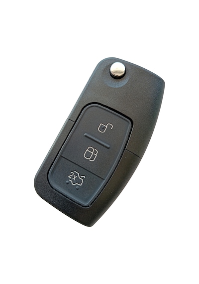 Ford Focus 2 Fiesta Fusion Uyumlu Hu101 Uç Logolu Anahtar Kumanda Kabı