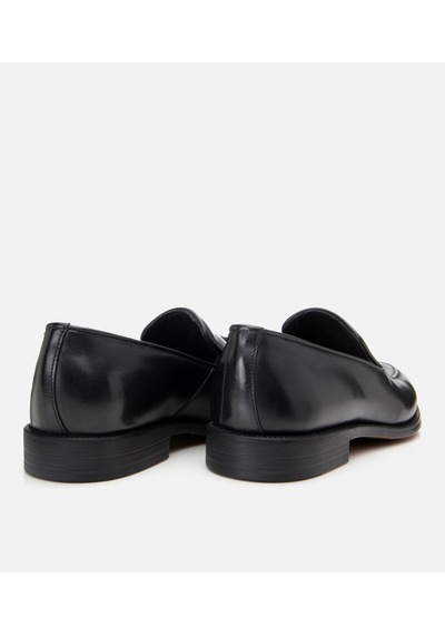 Hotiç Erkek Deri Siyah Püskül Detaylı Klasik Loafer