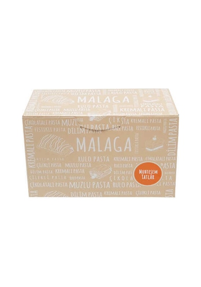 Malaga Pasta Kutusu - 100 Adet
