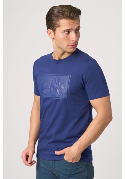 White Stone 2025-y 3115 Bisiklet Yaka Tshırt Navy NAVY