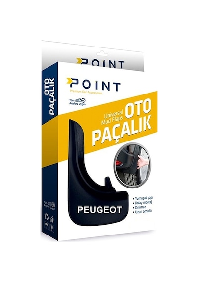 Peugeot Paçalık Tozluk Çamurluk Universal Siyah 2& 39li