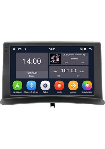 Renault Clio 3 Android Multimedya Sistemi 2008-2012 Crv-4451xd