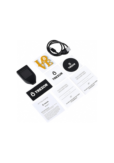 Trezor Model T Donanım Kripto Cüzdanı Hardware Wallet Bitcoin Cüzdanı