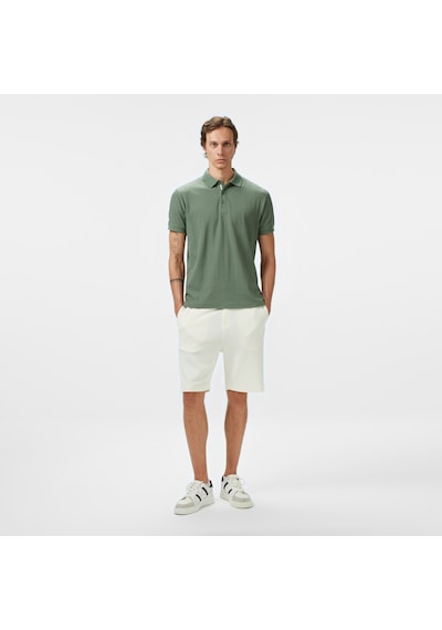 Nautica Erkek Yeşil Regular Fit Polo Yaka T-shirt Düz K55303t Yeşil
