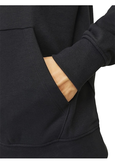 Jack & Jones Erkek Kapşonlu Sweet T-shirt 12262919 Sİyah