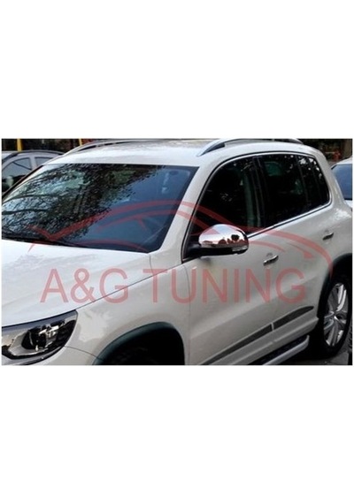 Volkswagen Tiguan Krom Ayna Kapağı 2007-2015 Paslanmaz Çelik N11.2933