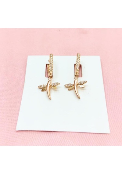 Oriental Kuyumculuk Jewellery Rose Yusufçuk Gümüş Küpe Rose