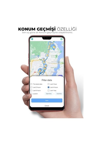 Tag Ios Uyumlu Akıllı Gps Takip Cihazı Siyah Genel