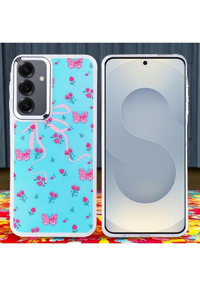 Galaxy S25 Kılıf Figür Desenli Elde Kaymaz Soft Silikon Kapak